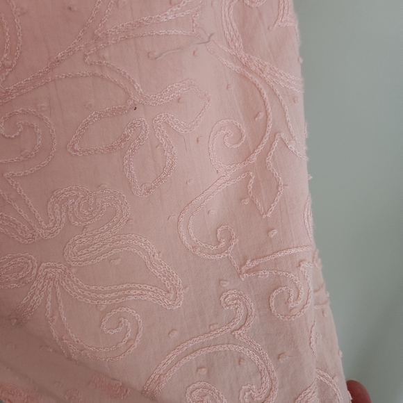 Terzo Millennio Peach Lace Blouse - S - Picture 4 of 10